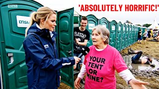 HILARIOUS Glastonbury Festival Interviews! | FULL VIDEO | (Veo 3)