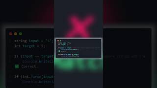 ⚠️ Comparing Different Types Without Conversion! #shorts #coding