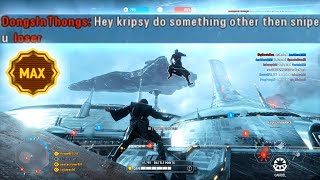 SUPER SALTY TRYHARD gets FARMED THE ENTIRE MATCH | Supremacy | Star Wars Battlefront 2