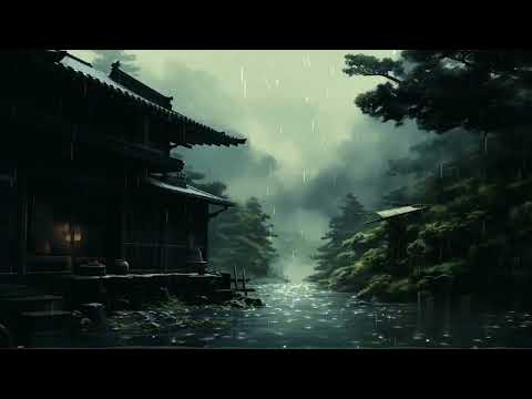 Relaxing Summer Rain Sleep 🌧️ Calming Rain Noise for Deep Sleep, Study, & Relaxation