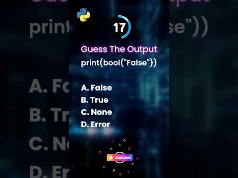 Python Shorts 🔥| Python MCQs| Python Programming | #python #java #pythontips #pythontricks