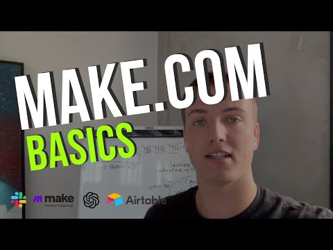 Make.com Basics 2025 (No Fluff) | Router, Scenarios, Emails, Airtable, ChatGPT & Slack