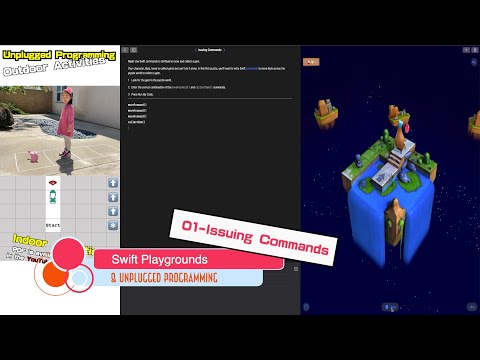 〖English〗01-Issuing Commands - Play Swift Programming (Unplugged Programming)【TechSavior】
