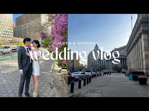 my sister got married!! 🕊💍 | a perfect spring wedding day in nyc 🥂🤍✨
