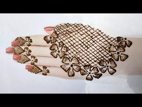 Arabic Simple Mehndi Design | 2024 Simple Mehndi Design #mehndi #shorts❤️