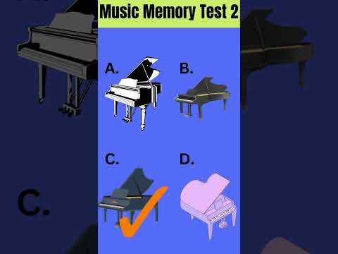 Music Memory Test 2 | Visual Memory Video 2 #shorts