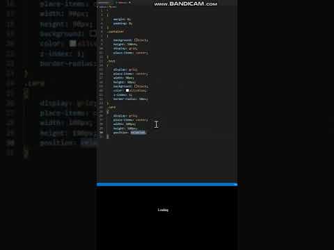 How to create Awosome LOADING SPINNER.... #HTML #CSS #short  #youtubeshorts #coding