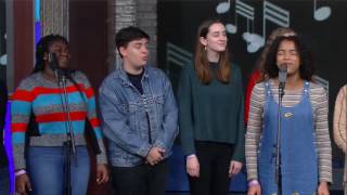 Passing Notes Sings Love On Top at the Late Show
