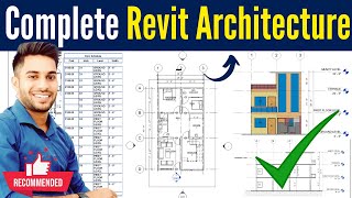 Complete House Project in Revit Architecture