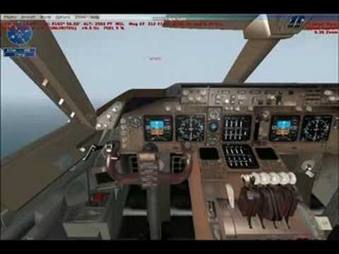 Crash Landing in Singapore FSX