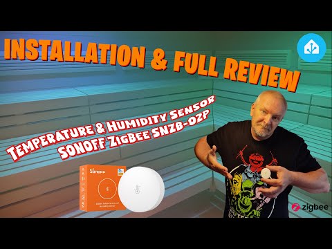 SONOFF ZigBee SNZB-02P Smart Temperature & Humidity Sensor – Home Assistant Install and Full Review