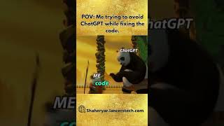 "I got this, I don’t need ChatGPT!" 🤖