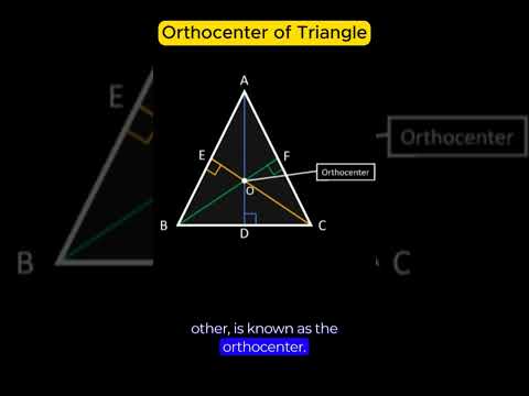 Orthocenter of Triangle