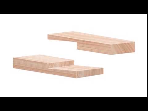 Wood Joinery - Bevel Lap Splice Joint