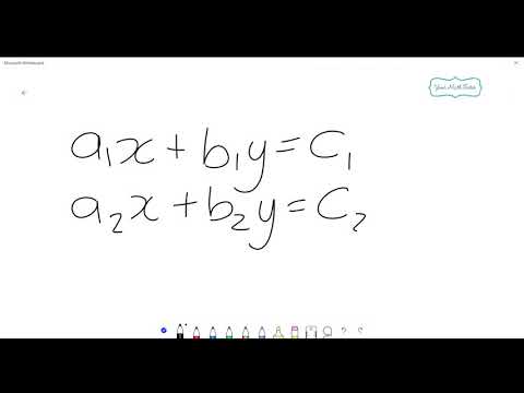 Linear algebra | Linear equation systems | Math tutorials | grade 10 | grade 11| grade 12