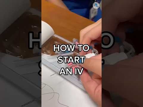 How to Start an IV Like a Pro 💉 | Easy Step-by-Step #NursingTips #IVSkills