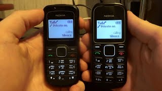 Nokia 1202 & 1280 Incoming Calls