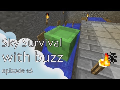Sky Survival with Buzz: Ep.16 "Completed Slime Farm"