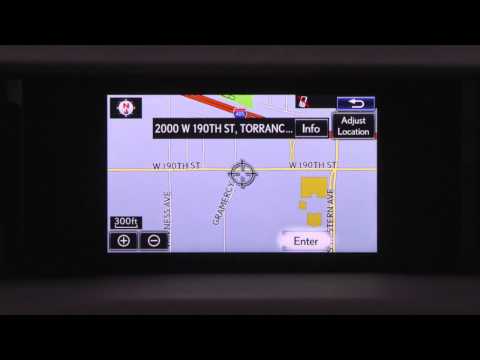 2015 Lexus Navigation Quick Tips   Set Home