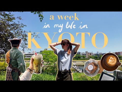 life alone in Kyoto: rainy days, reading the Poppy war series, festival and lots of coffee 🍃☕️