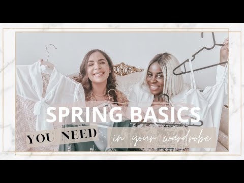SPRING BASICS YOU NEED IN YOUR WARDROBE // MayToday