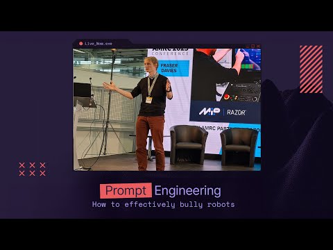 Prompt Engineering - How to effectively bully robots! 🤣 Live with Fraser Davies