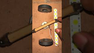 how to generate free energy using dc motor and magnet