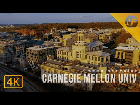 Carnegie Mellon part 1 | 4K Drone Flyover ~ Pittsburgh, PA | Cinematic Short with DJI Mavic 2