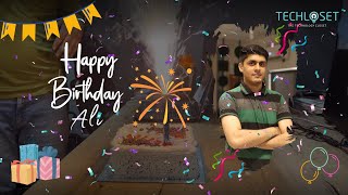 TechloSet Solutions Celebrates Ali Asif's Birthday | Team TechloSet