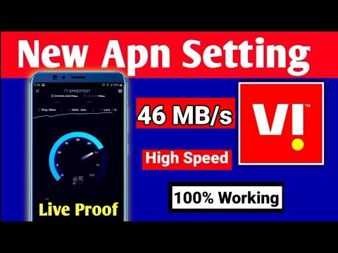 VI APN Settings For Fast Internet I VI Network Problem I How To Increase VI Speed Vodafone APN 2022