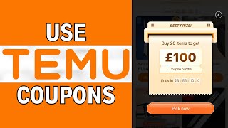 How Temu Coupons Work & How to Use Them?