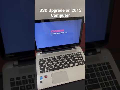 SSD Upgrade on 2015 Computer #shorts #ssd