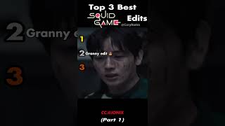 Ranking Squid Game Edits PART 1 #shorts