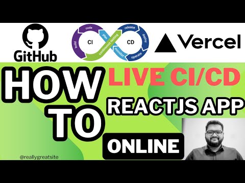 CI/CD with ReactJS App and Vercel | Full Deployment Guide