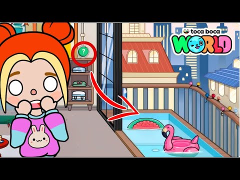 ALL FREE !! SUPER SECRETS in TOCA BOCA WORLD 😳 , TOCABOCA  WORLD NEW UPDATE  SECRETS ❤️