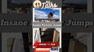 You Won’t Believe How High They Jump  #ExtremeParkour #RoofJumping #UrbanStunts #HighRiskMoves