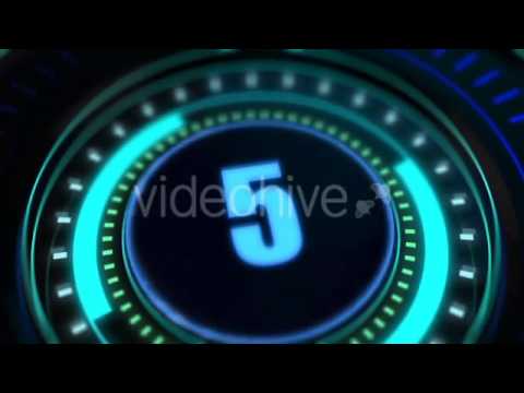 Countdown Motion Graphics Animation