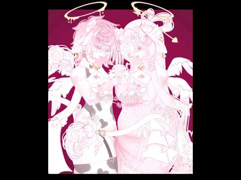 100k en tiktok💕🐄 #gacha #gachatiktok