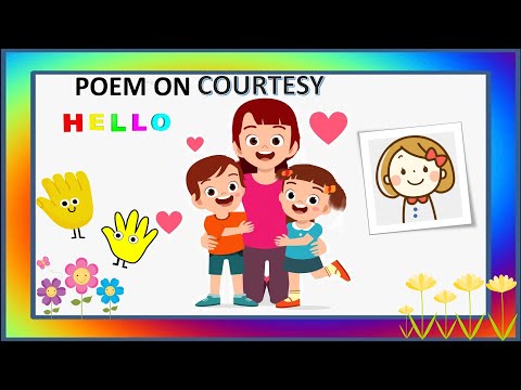 Courtesy: Poem recitation and Sentence making 🌺🌺🌺 (Painter and Carpenter came to work....)