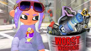 I Tried to Win with Splatoon 3’s WORST Weapons