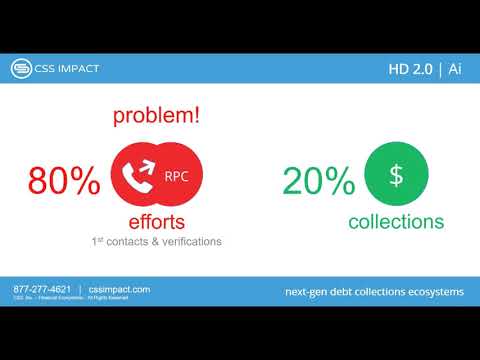 CSS IMPACT HD | Ai - Demo of new Next-Gen Collections Ecosystem Artificial Intelligence