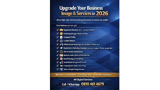 Call us graphic design , website , business registration, company profile , seo, ads , and MANY MORE