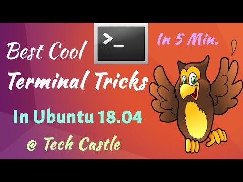 Top Cool Terminal Tricks in Ubuntu You must know #TechCastle