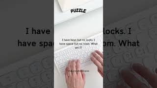 🎹 Keyboard Riddle 🧠 #keyboard #riddle #tech #puzzle #brainteaser #quotesandbrains #shorts #yt #viral
