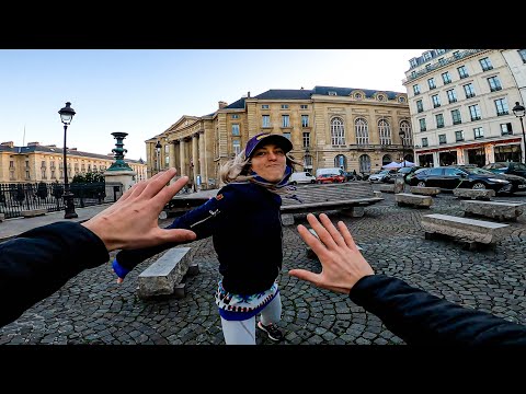 ESCAPING ANGRY GIRLFRIEND 😡 (Epic Parkour Chase in Paris)