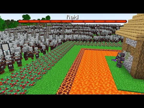 100 Players VS Impossible Base