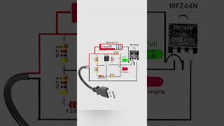 3.7 v battery charger circuit diagram #circuitbasics #circuitdiagram #diycircuit