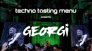 Bangs (Georgi) in a Decommissioned Synagogue for Techno Tasting Menu