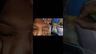 ✨ Perfect Eyebrow Threading Tutorial | Salon Look at Home | Quick & Easy Method 💖