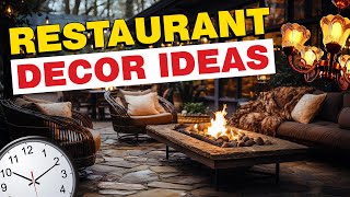 Restaurant Decor Ideas
